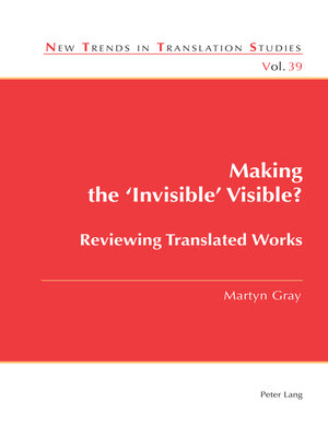 cover image of Making the 'Invisible' Visible?